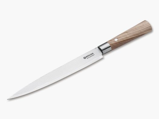 Damast Olive Schinkenmesser