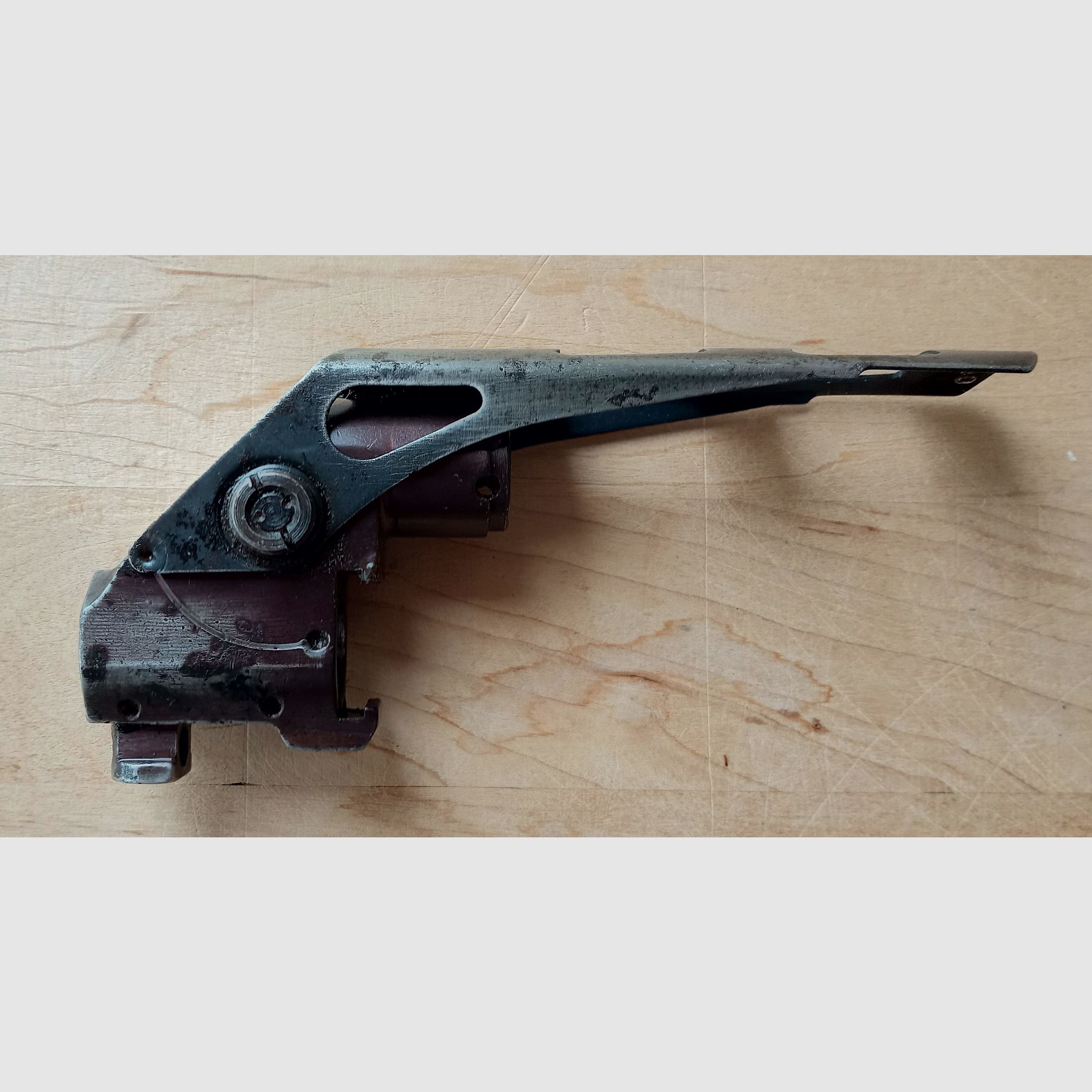 Original Zastava M70 Granatwerfer Visier / Yugo AK Gasblock / Mechanisch einwandfrei, aber Brünierung weitestgehend runter, Bild 1 von 9