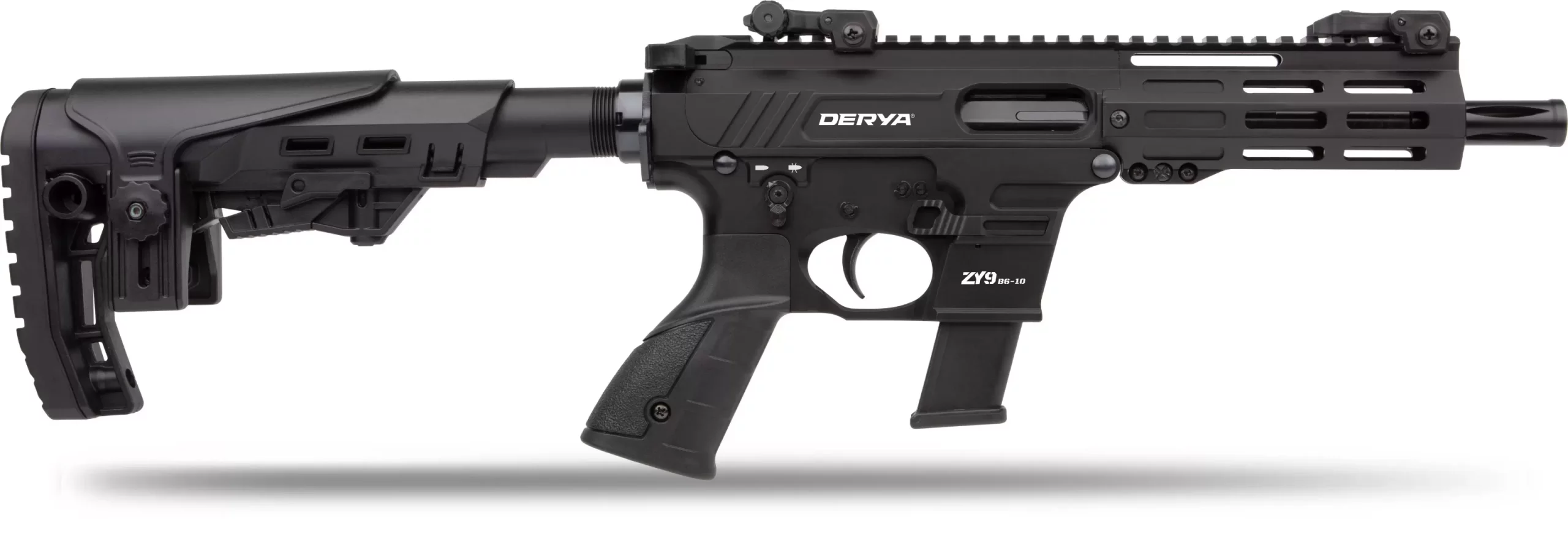 DERYA AR-9 ZY9 7″ Dual System cal.9×19 filetage 1/2&Prime;28 (en stock)