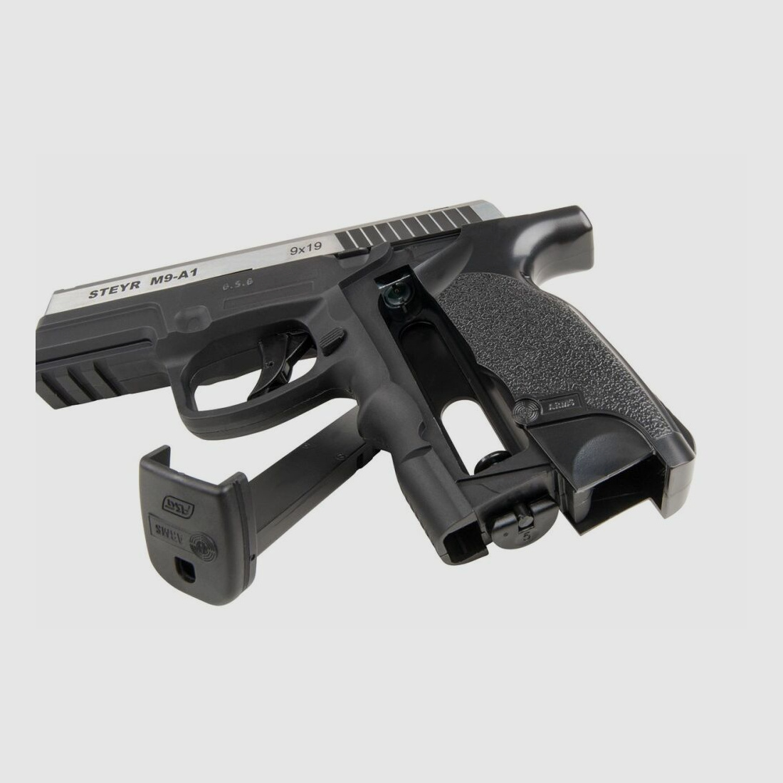 Steyr M9A1 Bicolor 4,5mm BB Druckluft Co2 Non BlowBack