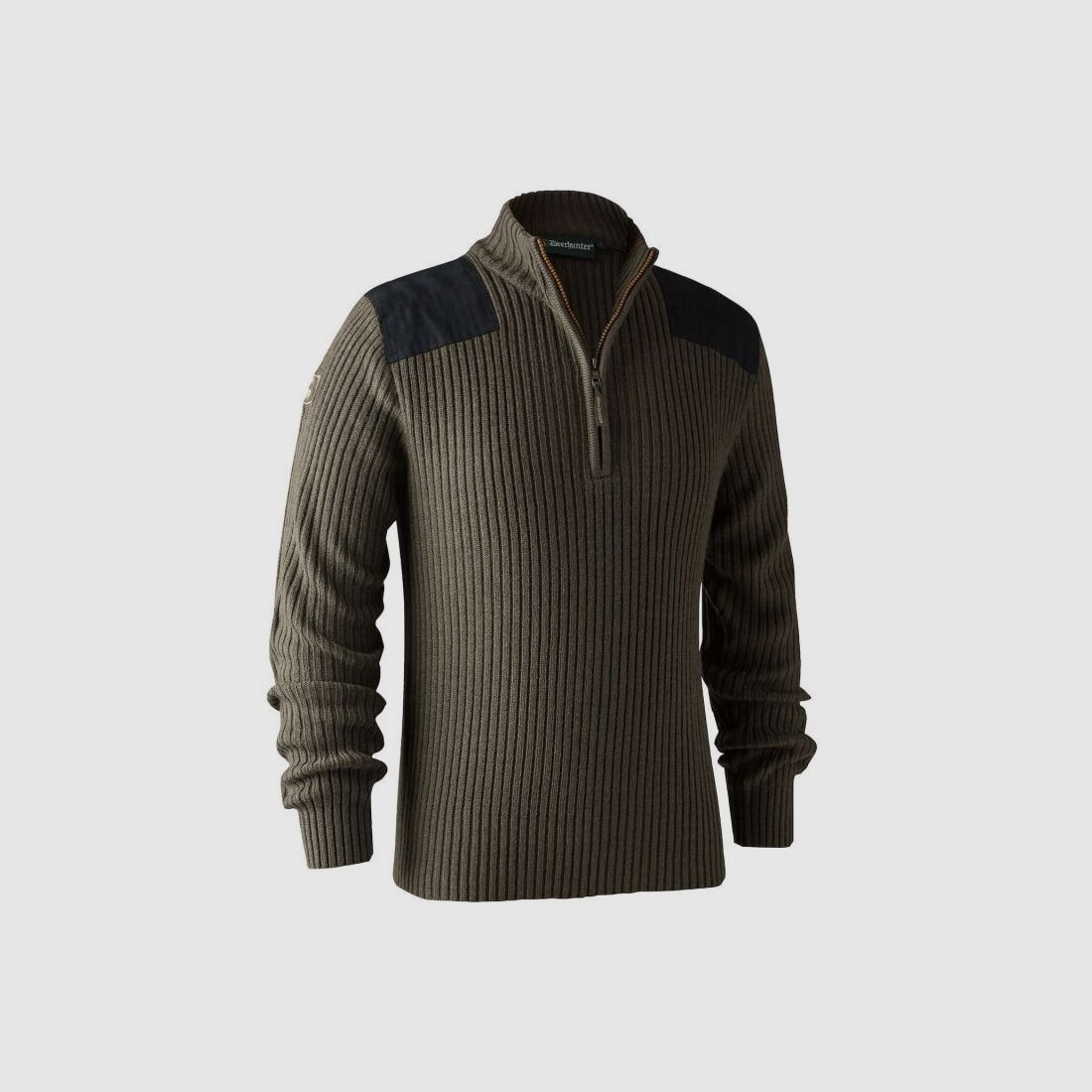 Deerhunter Herren Strickpullover Rogaland mit Reißverschluss