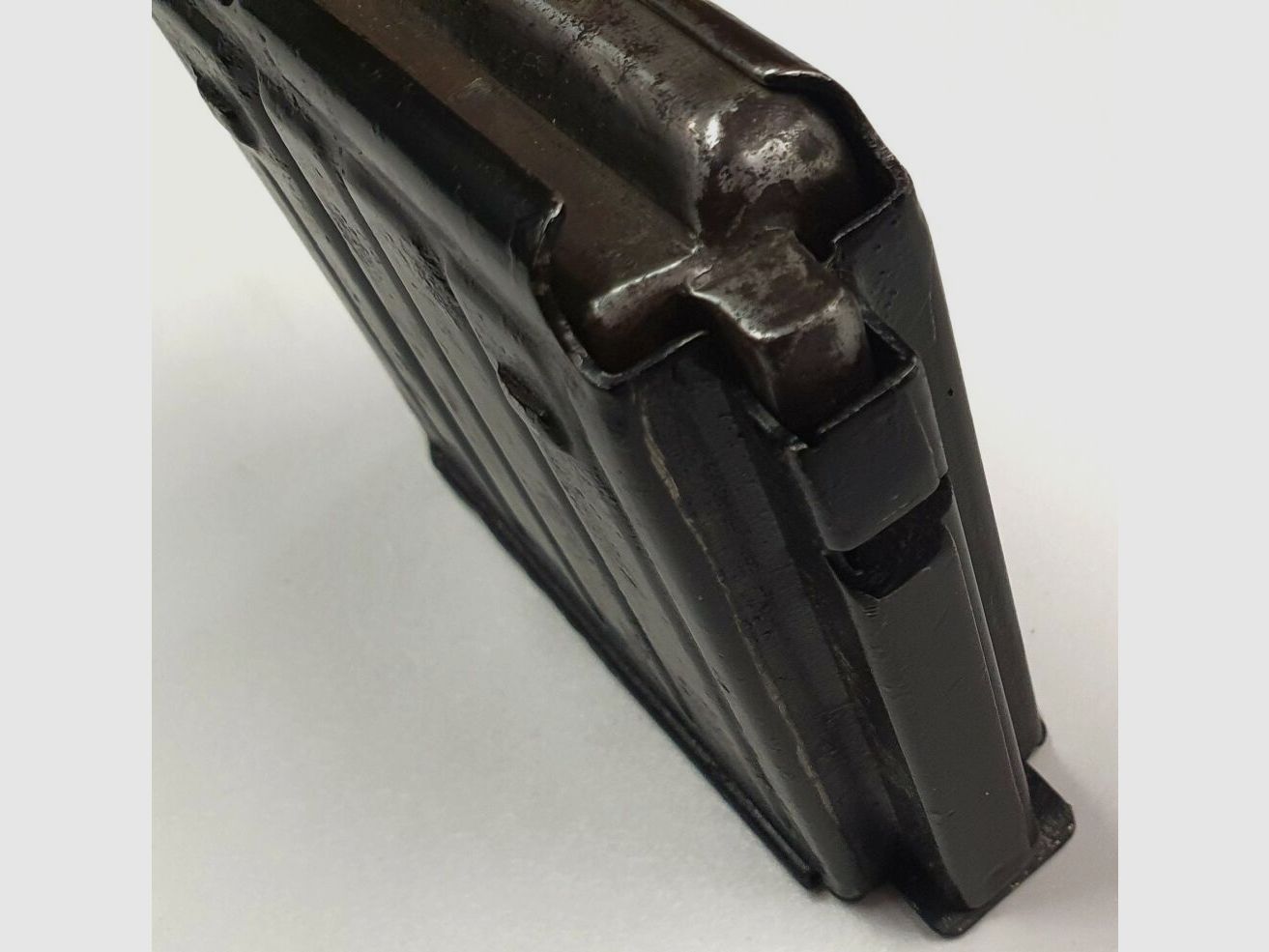 The Yale & Towne Mfg.& Co., Velbert/Rheinland, Heidestr.71 Seltenes Magazin für Gewehr 43 / Karabiner 43, G43 / K43 "awj"