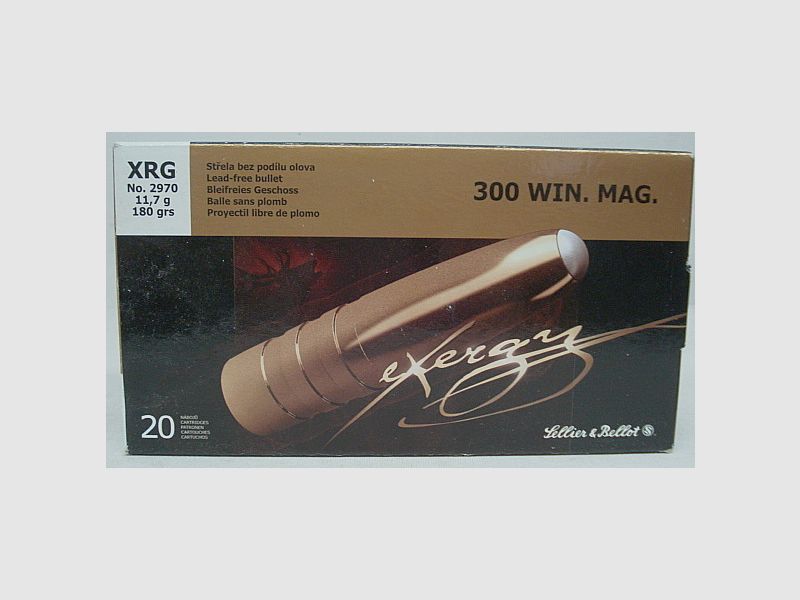 .300WinMag XRG exergy - 11,7g/180gr (a20)