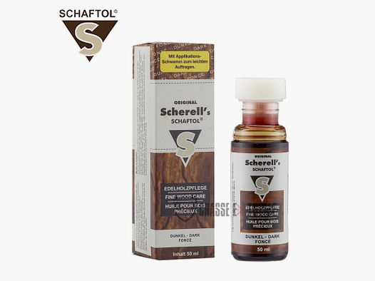 SCHAFTOL Donkerbruin voor Hout 50 ml