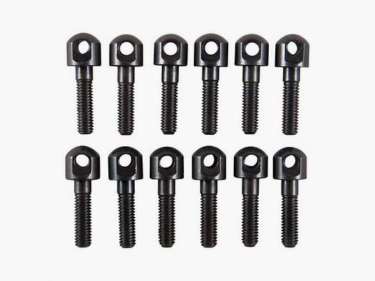 UNCLE MIKES Stud portafusil tipo domo 10-32×3/4″ (pack de 12)