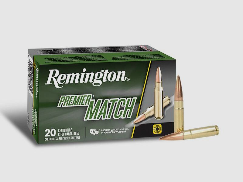 Remington Premier Match Matchking .300 AAC Blackout 125GR OTM 20 Patronen