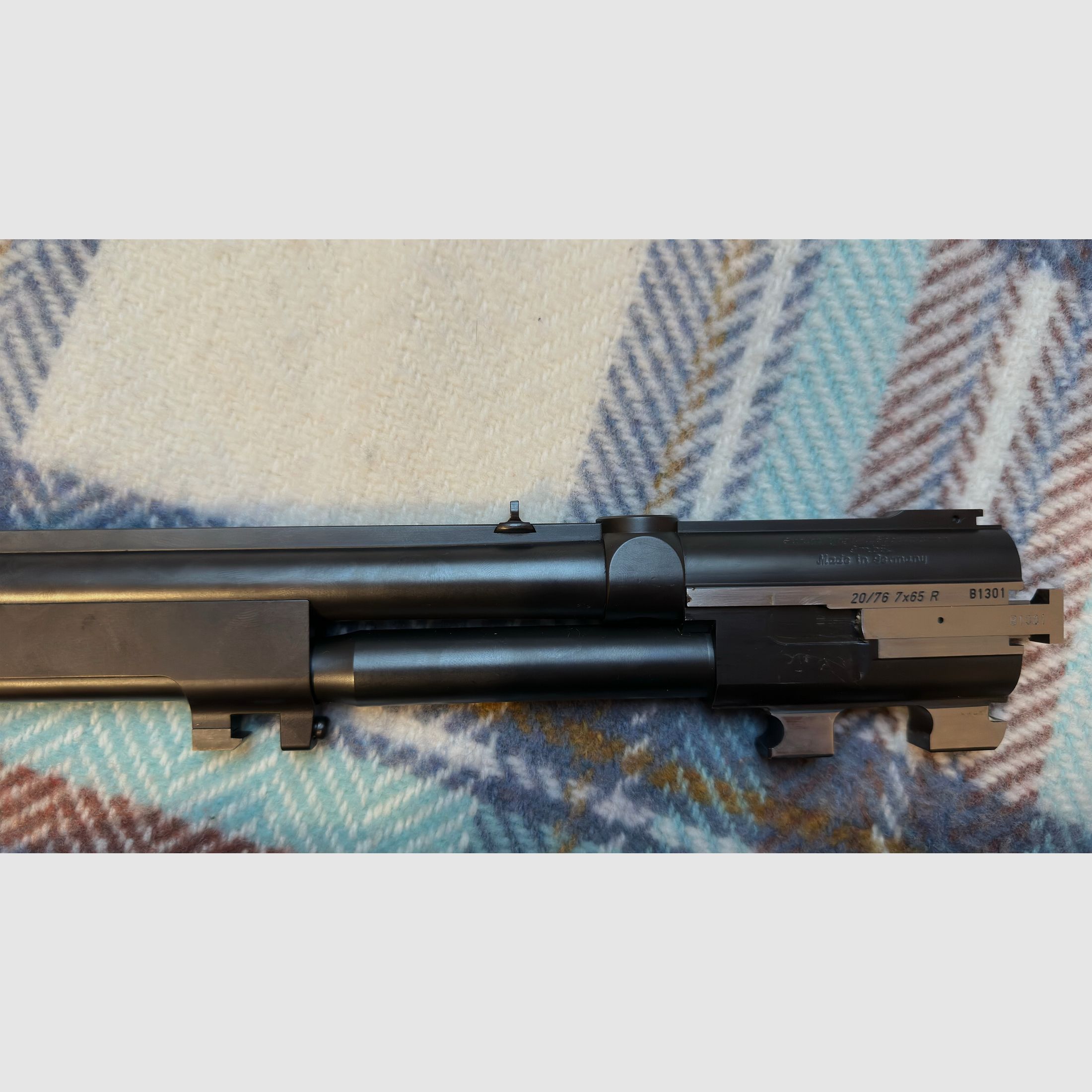 Merkel SLII Simson Bockbüchsflinte thermostabil Handspannung 7x65R 20/76