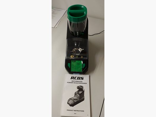 RCBS Matchmaster Pulverfüllgerät Neuwertig Garantie