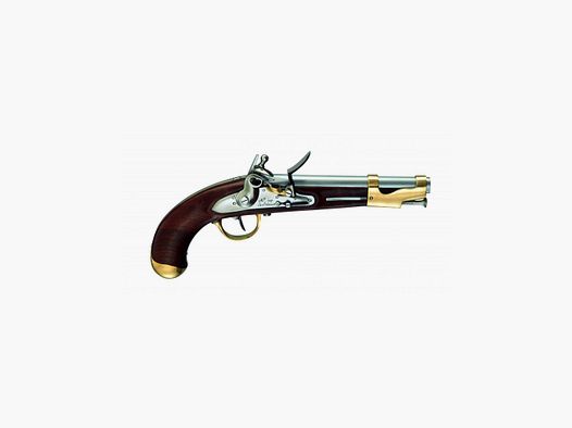 Pistolet An IX à silex cal.69