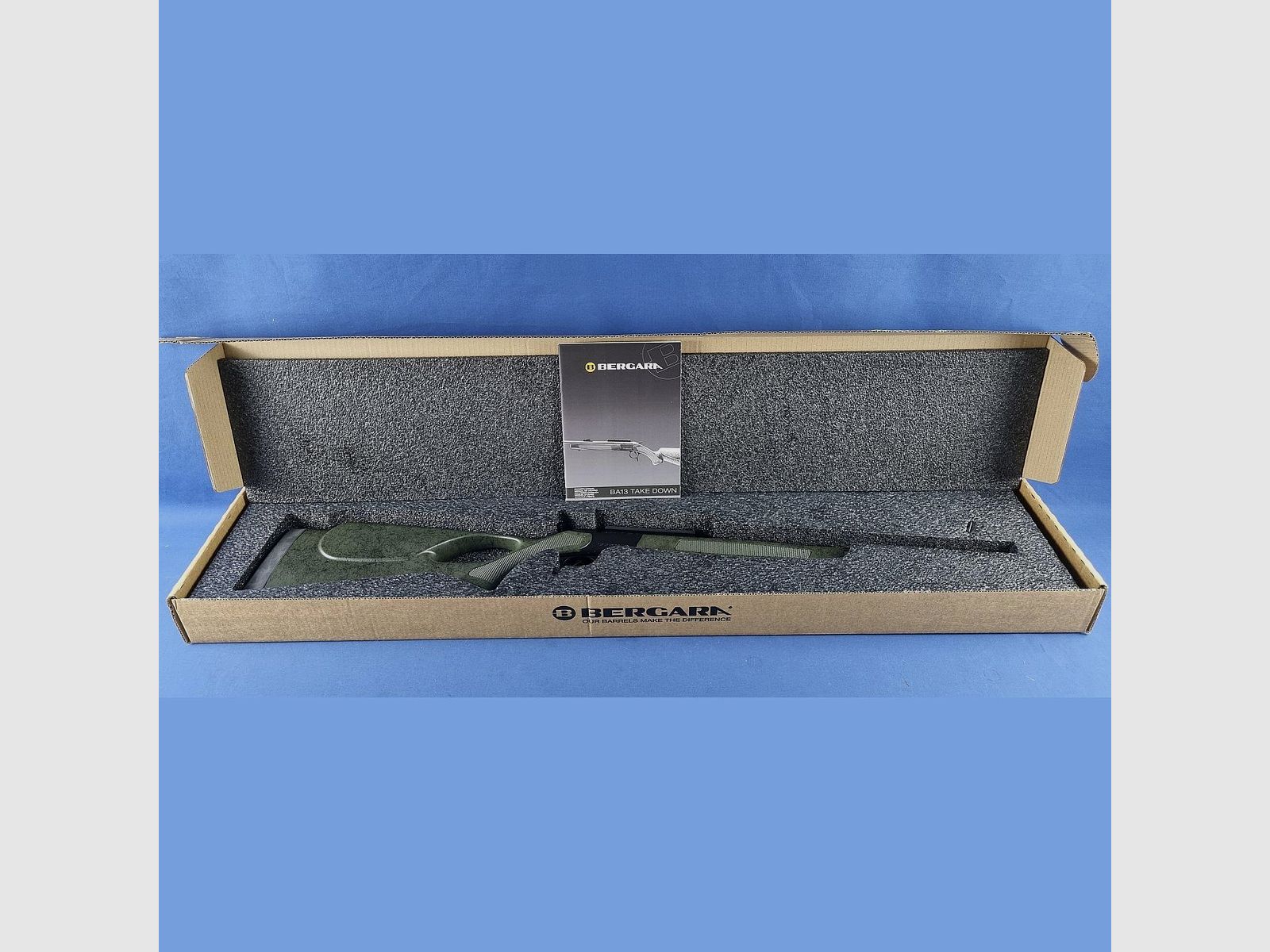 BERGARA BA13 TD Thumbhole Green with Thread 5/8-24 UNEF LL: 20" Cal. 223Rem, image 3 of 3