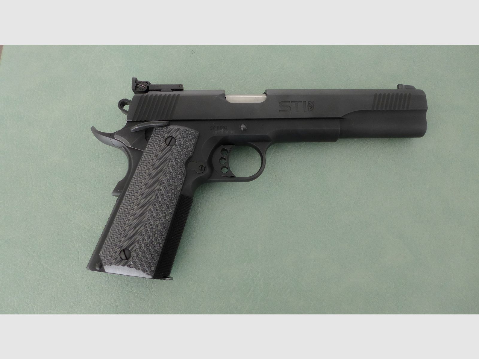 Pistolet STI Sparta 6.0 w 9mm Luger, wyprodukowany przez Prommersberger Bayern, jak nowy (NP 1690 €)
