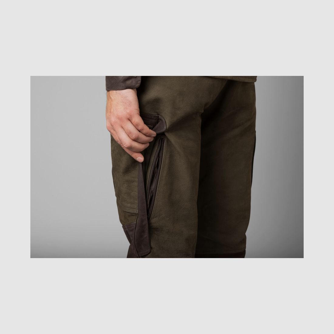 Harkila Pro Hunter Jagdhose aus Leder, Bild 7 von 8