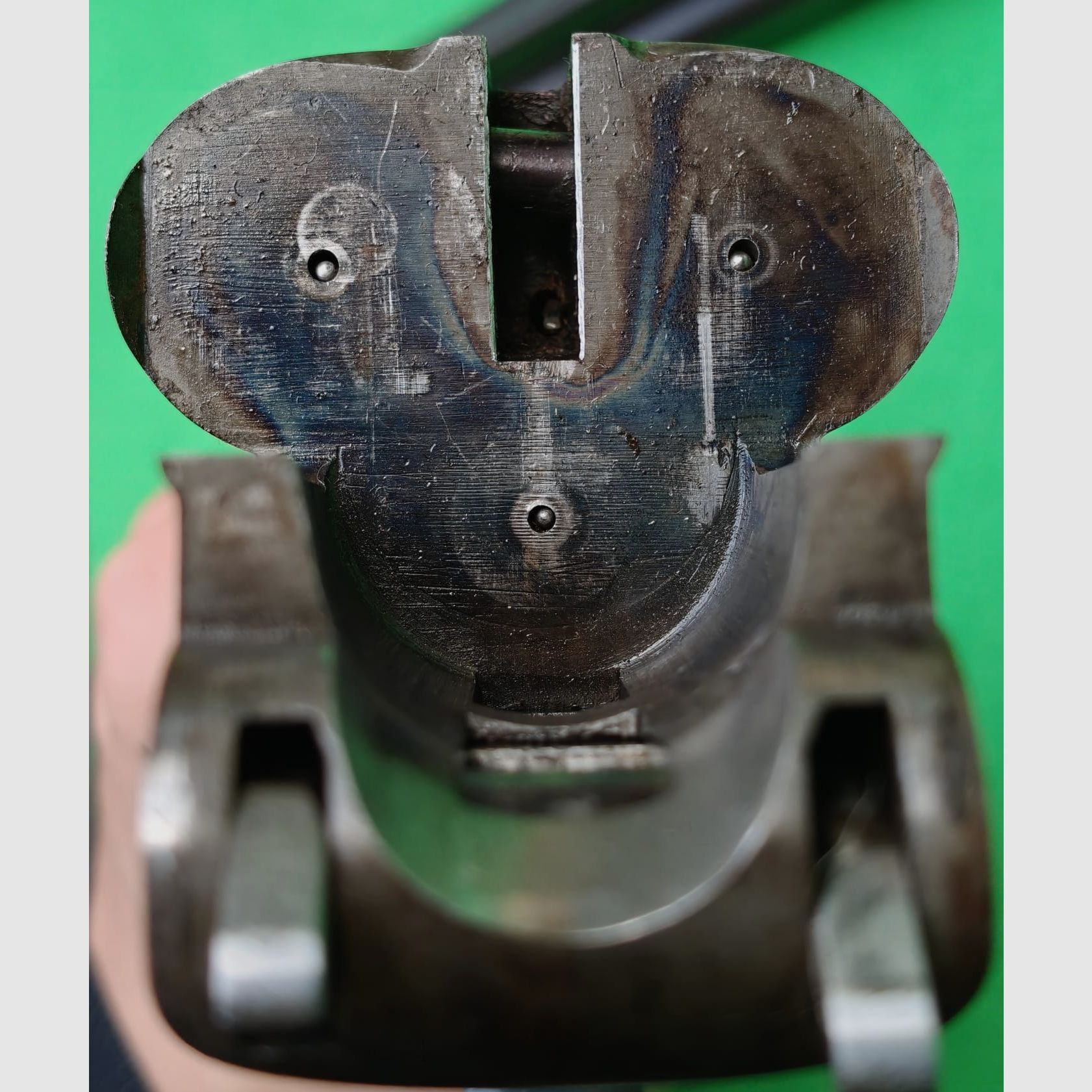 Simson Suhl drilling with insert barrel / Schmidt & bands on swivel mount