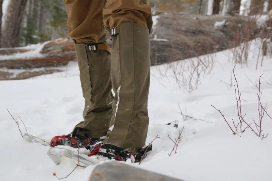 Snowfall Long Gaiters – Black-Black, image 16 of 28