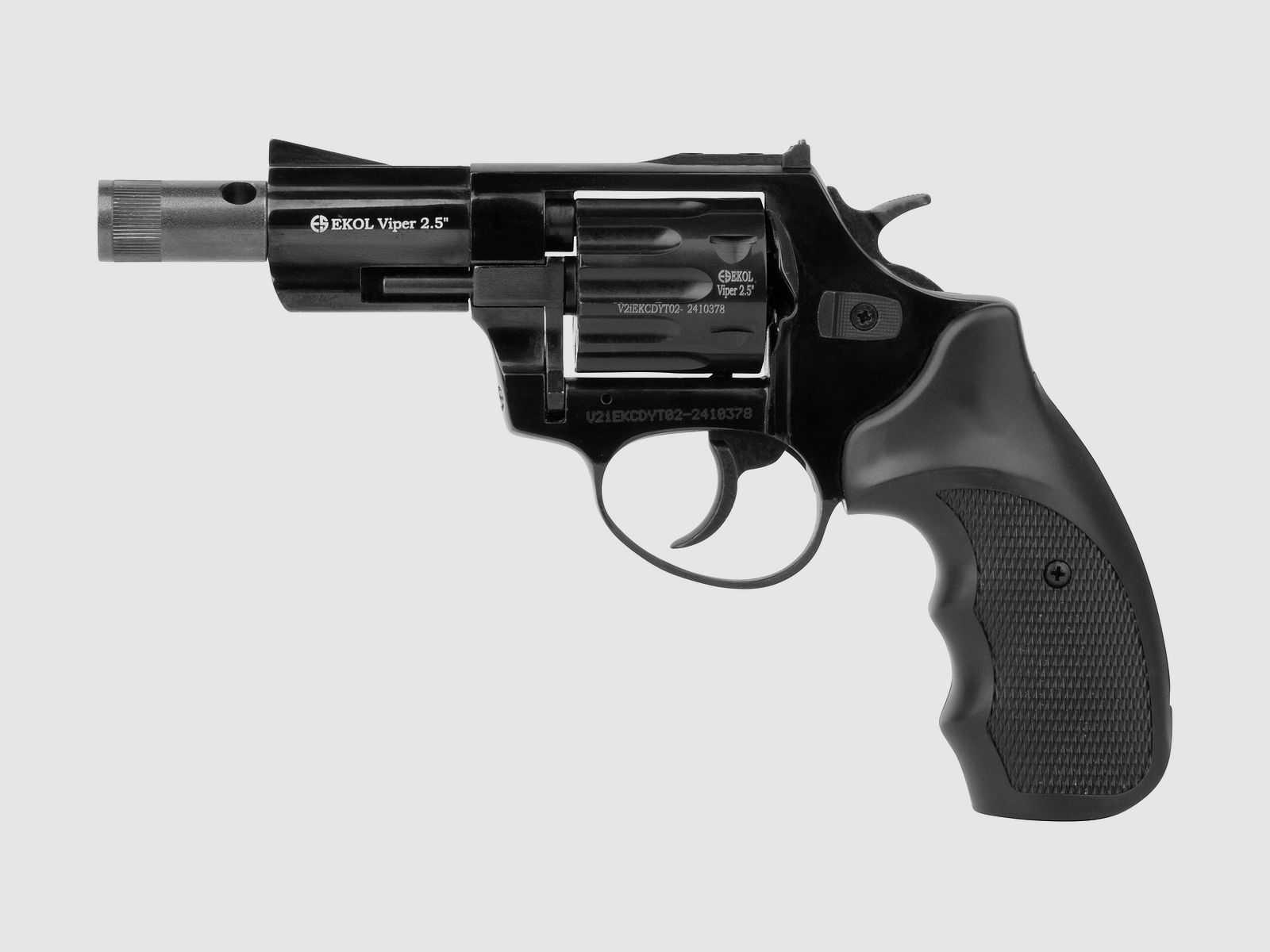Ekol Viper 2,5'' Schwarz 9mm R. - Gas-Signal