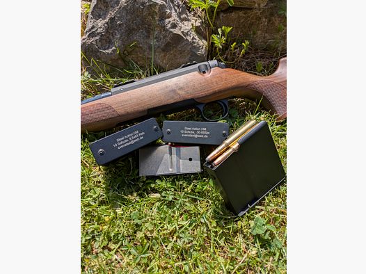 10 Schuss Magazine Steel Action HM/10 Round Magazines Steel Action HM 