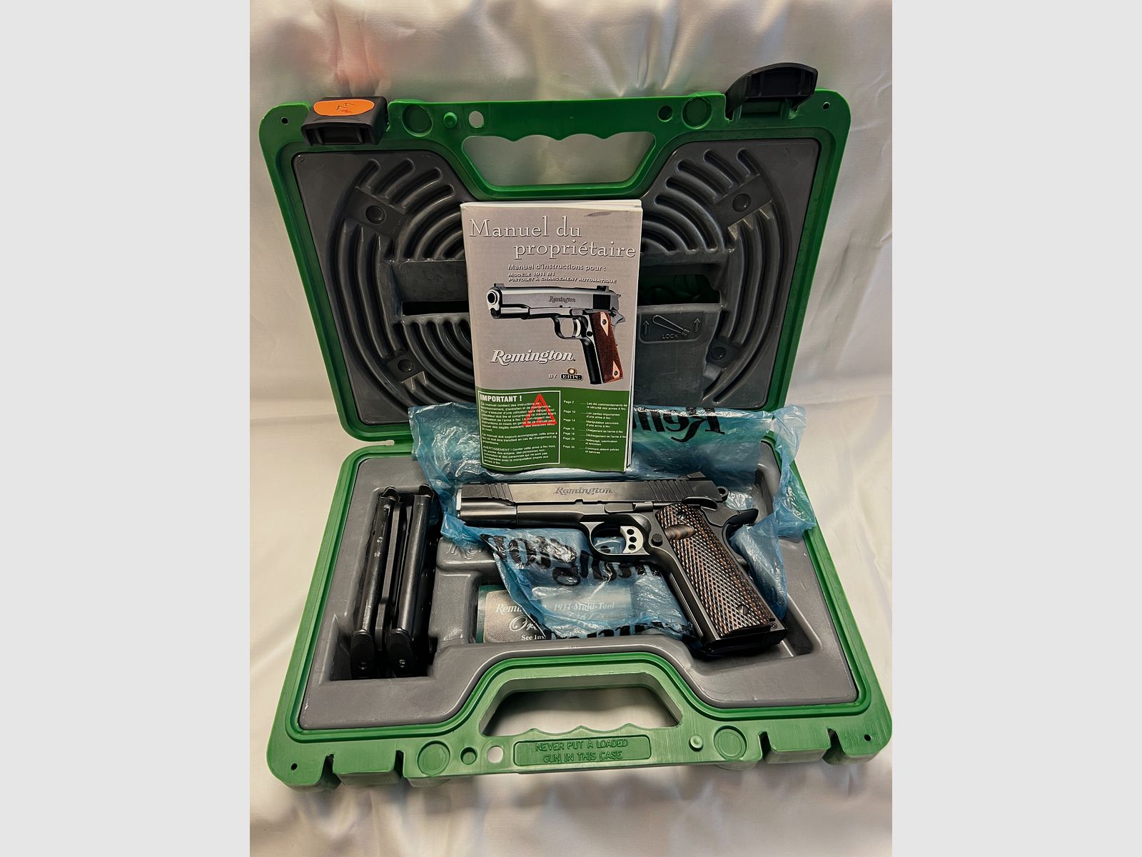 Remington 1911 R1 Enhanced .45 Auto – Pistole Kat. B, Koffer + Magazine – Erbwaffe Vorarlberg, Bild 2 von 7
