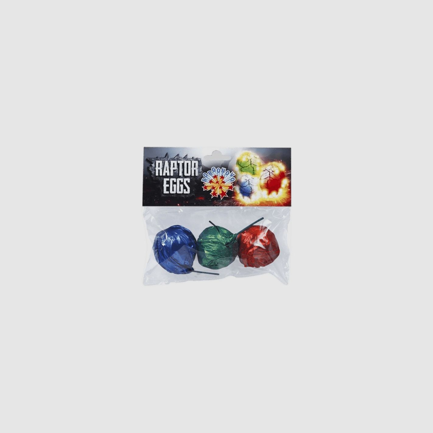 Vuurwerk Raptor Eggs F2 V°D verpakking van 3 stuks, afbeelding 3 van 3