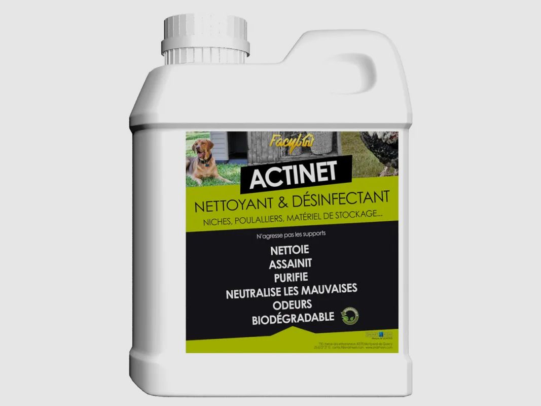 Detergente disinfettante Actinet 5 L per canili, immagine 1 di 4