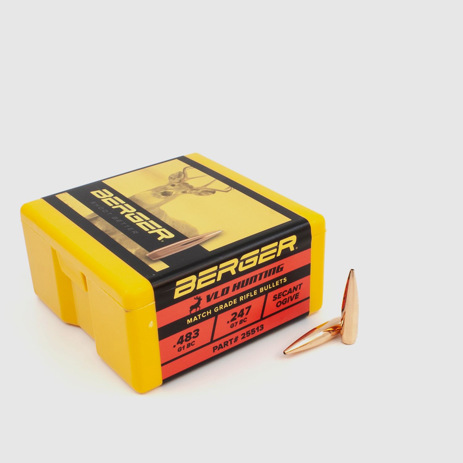 Berger Geschoss .25 VLD Hunting 115GR 100 Stück