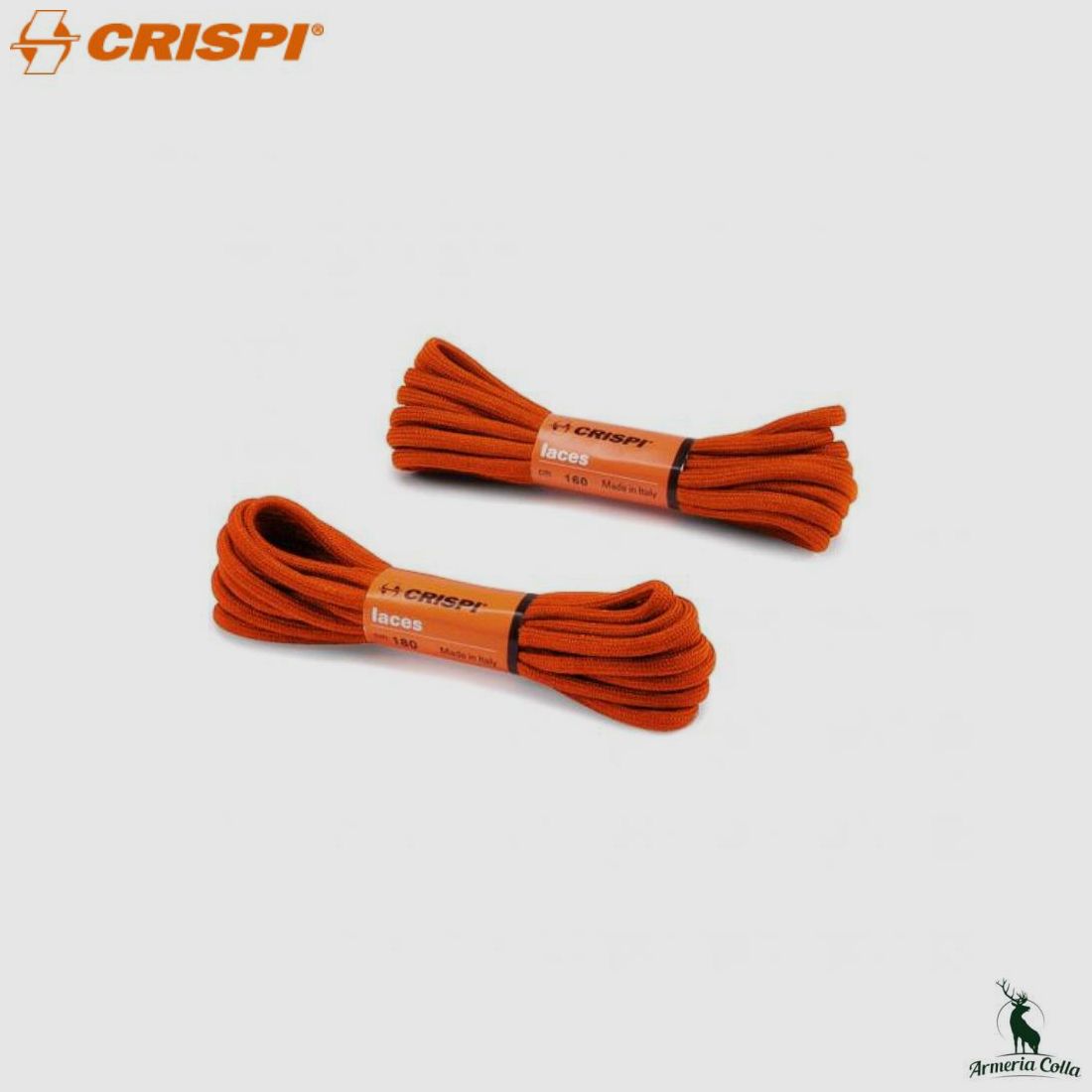 Crispi Lacci 180cm Orange/Schwarz