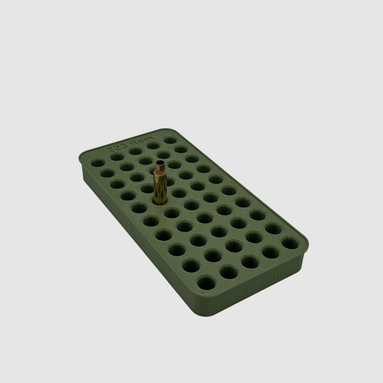 Reloading board for 9 mm, .308 & others – Structured case holder