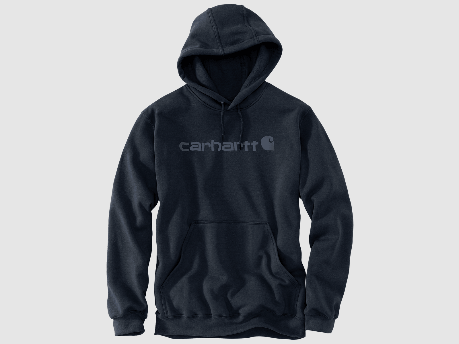 Carhartt Marquette Logo Sweatshirt Heren Navy/Dark Blue L