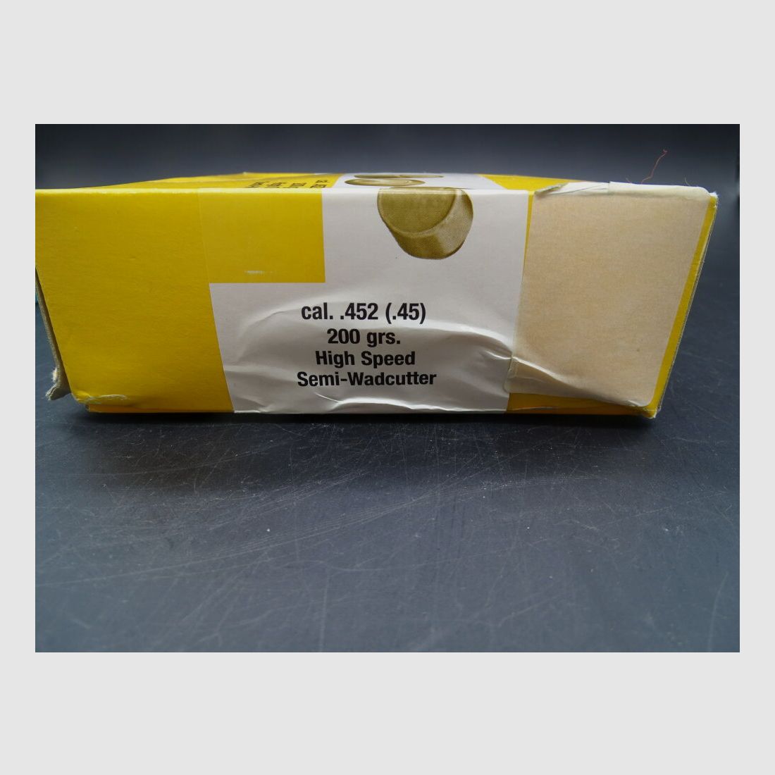 Topshot Semi Wadcutter calibre .45 Dia. .452 200gr 500 piezas Semi Wadcutter