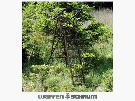 Knobloch Jagd Aluminium-Hochsitz Bockleiter Höhe 2m Gewicht: 16kg