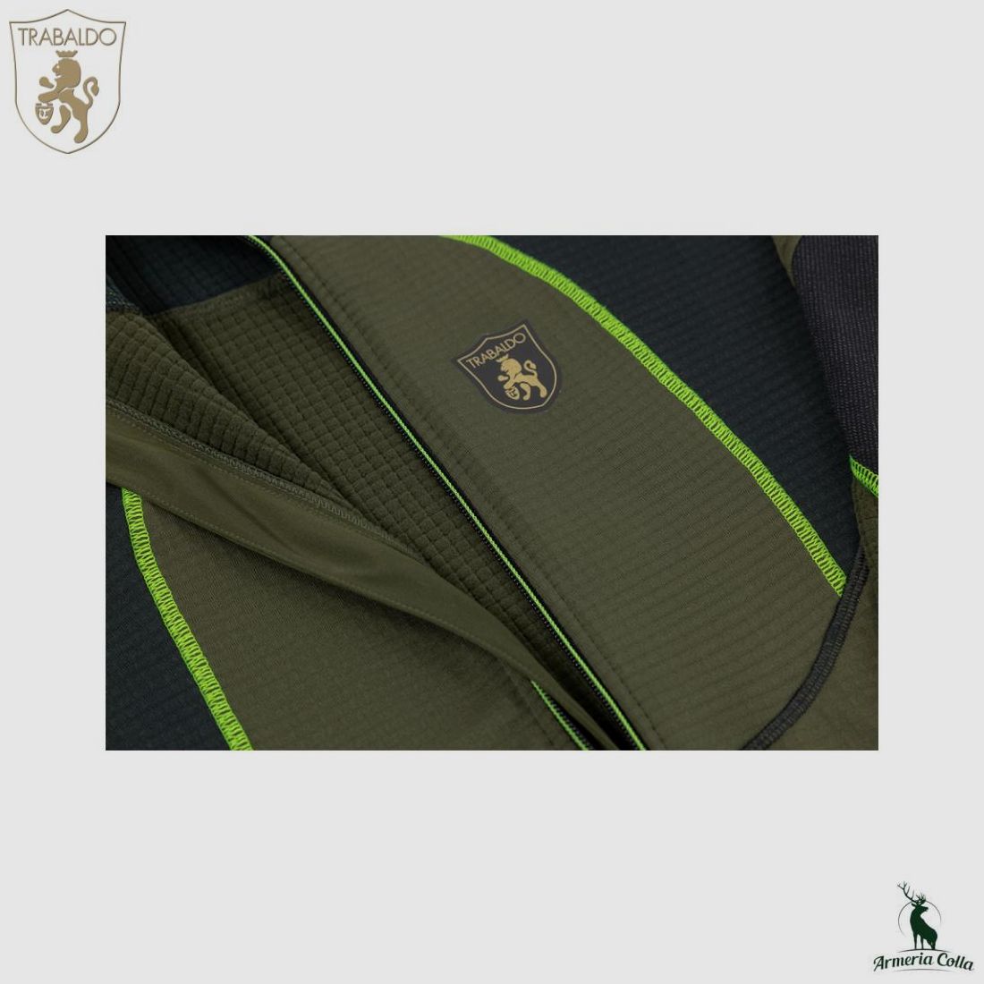 Trabaldo Maglia Zweite Schicht Caracal Evo Farbe Grün, Bild 2 von 2