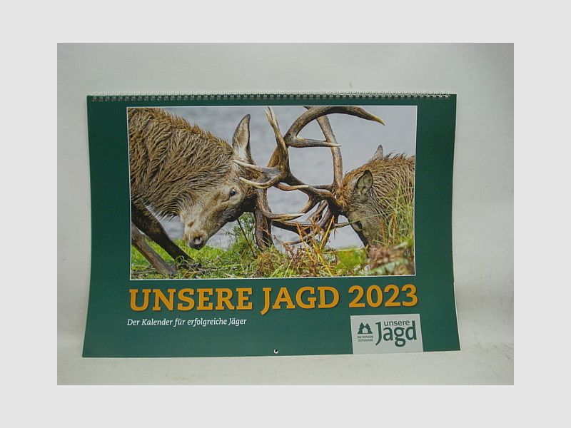 Wandkalender Unsere Jagd -