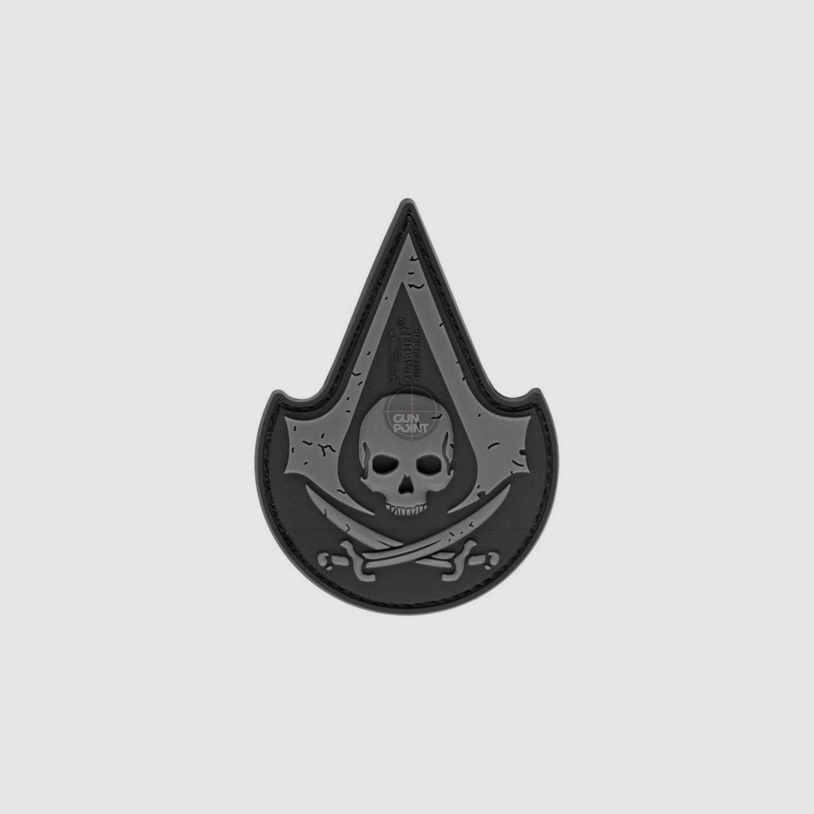 JTG Assassin Skull Rubber Patch-SWAT