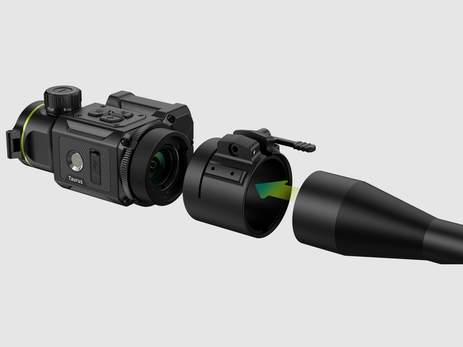 Clip-on Wärmebildgerät Pixfra Taurus 435 LRF - Laserentfernungsmesser, Bild 26 von 42