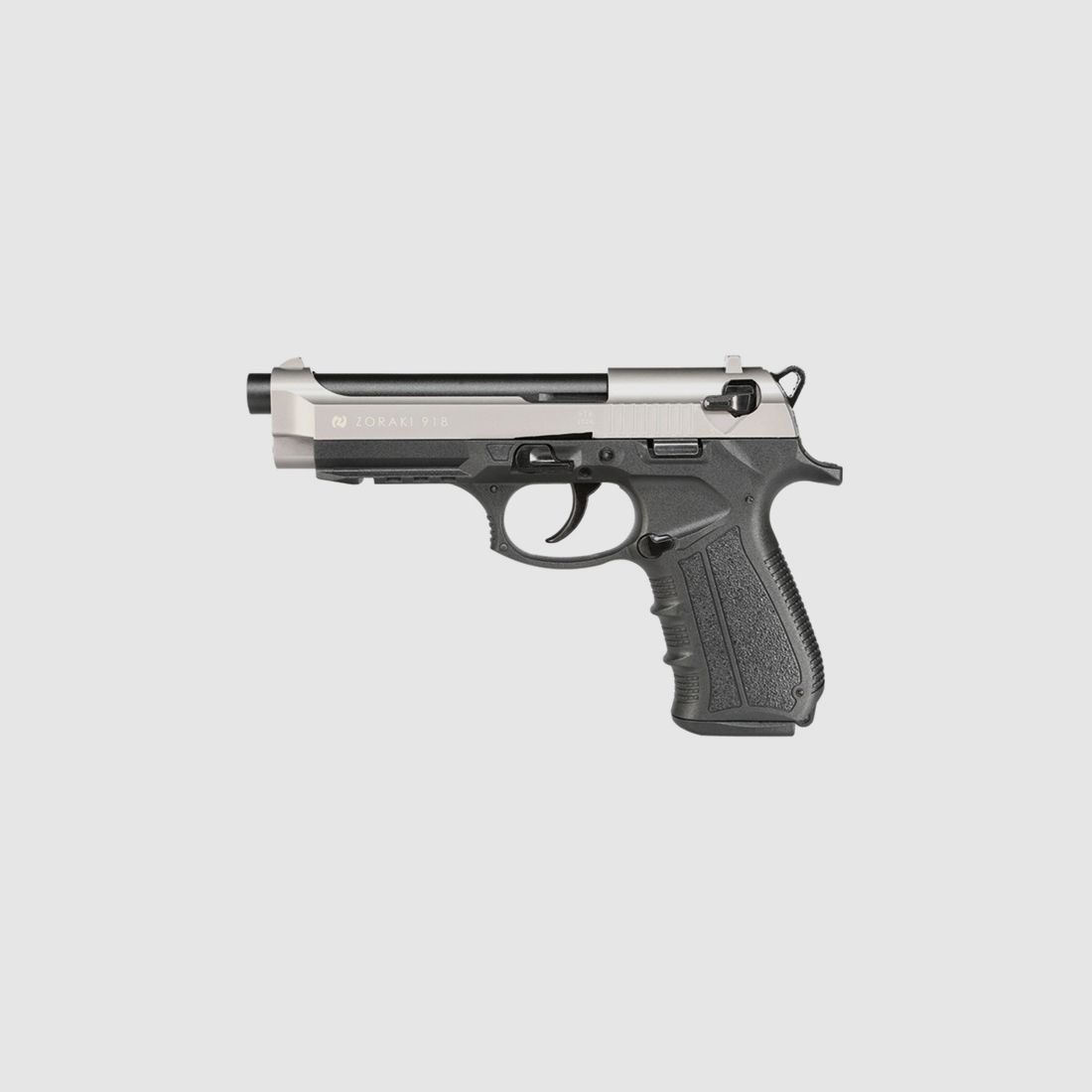 Zoraki 918 bicolor, Kaliber || SRS Pistole