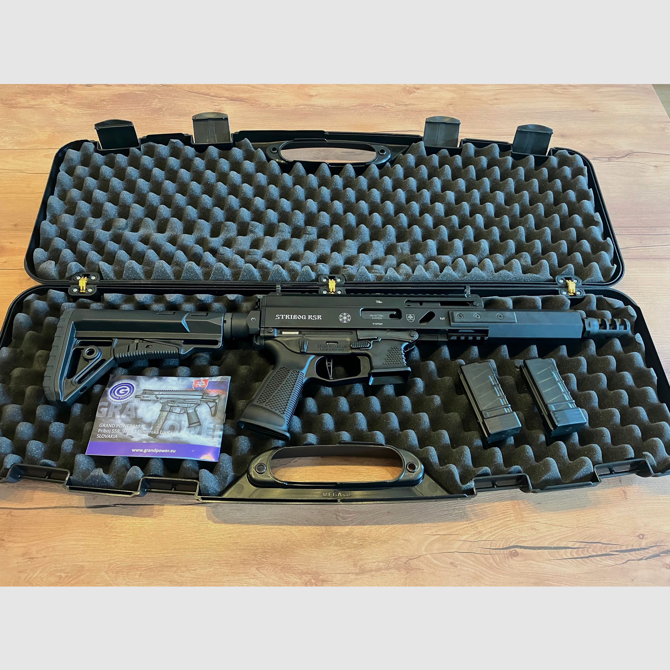 Zelfladend geweer PCC Stribog RSR - met sportieve goedkeuring 9mm Luger NIEUW op voorraad!, afbeelding 1 van 11