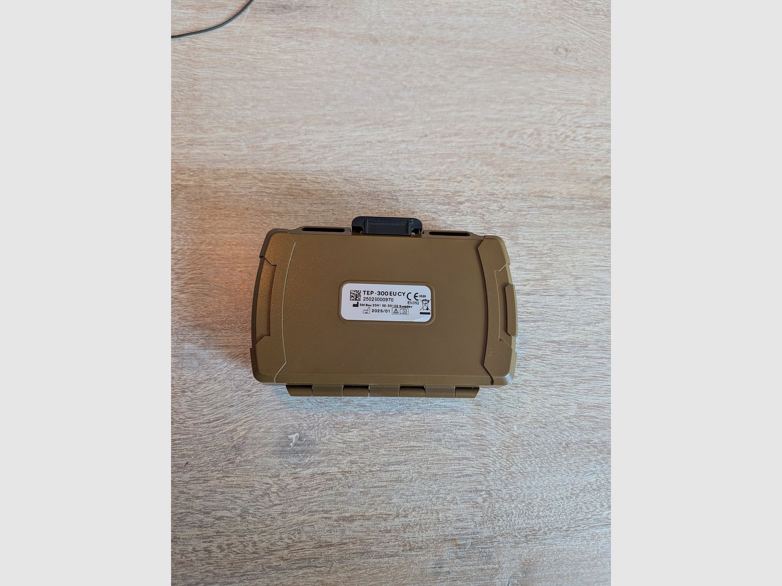 3M™ PELTOR™ elektroniczne zatyczki do uszu, brązowe, TEP-300 EU CY