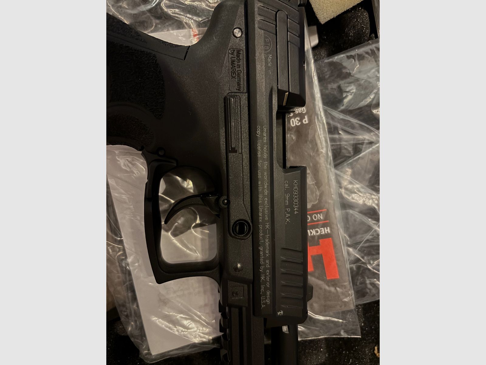 Heckler & Koch p30 gas