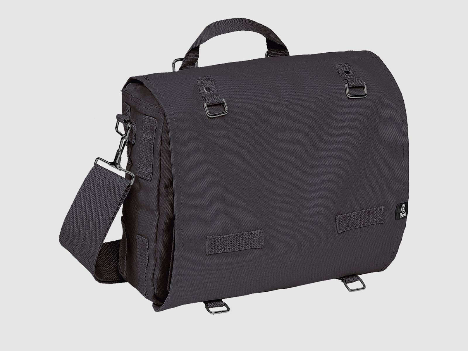 Sac de combat / sac à bandoulière, grand, 25x30x11cm, noir de Brandit
