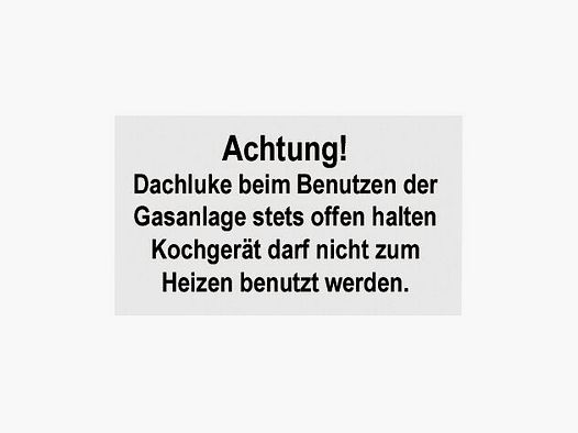 Gaswarnschild