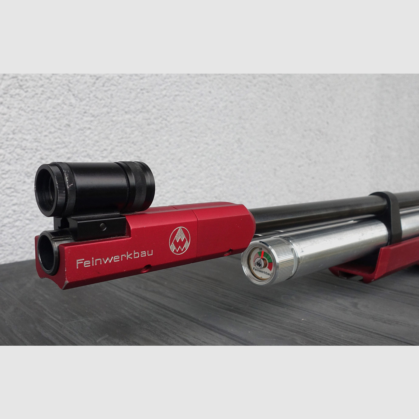 Feinwerkbau P70 Pressluft-Matchgewehr 4,5mm Aluschaft, Irisblende mit Farbfilter