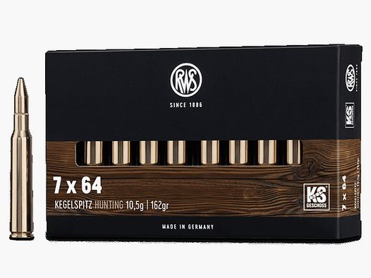 RWS 7x64 Kegelspitz 10,5g - 162gr