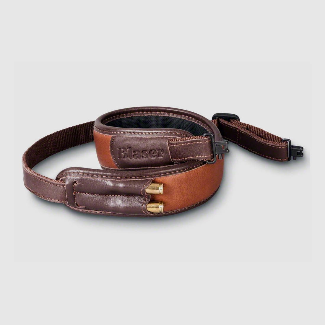 BLASER Gewehrriemen Leder braun