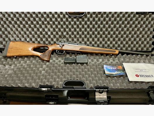 Repetierbüchse BRENNER BR20 mit Lochschaft Cal. .308 Win