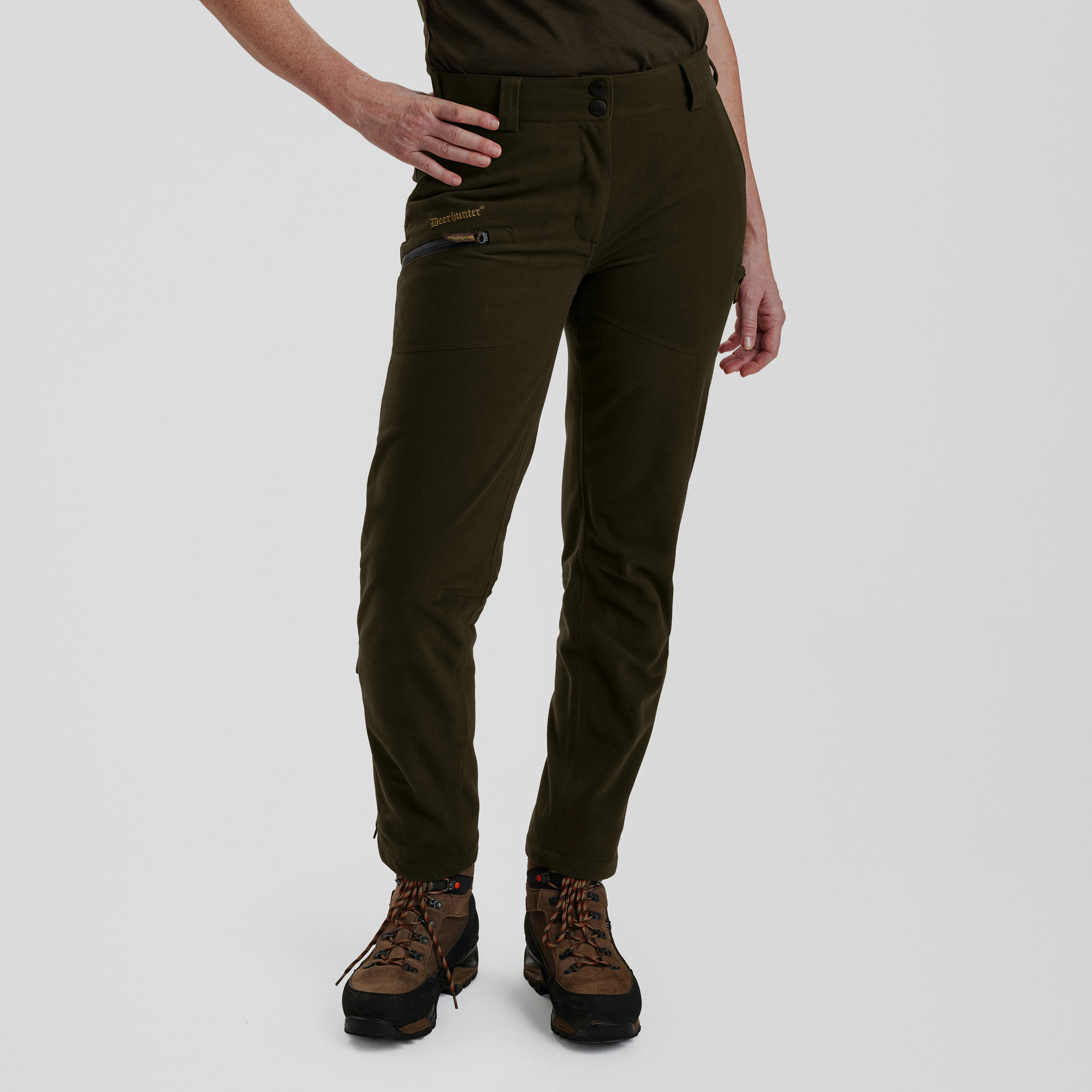Lady Gabby Stiefelhose - Peat – Kleidergröße Damen: 40