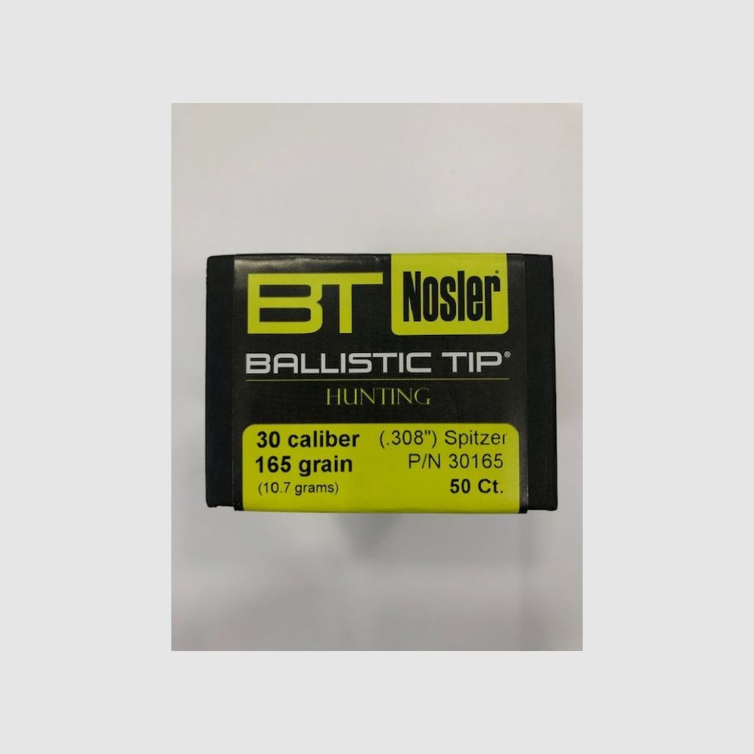 NOSLER BALLISTIC TIP 30 165 GR QT50, zdjęcie 1 z 2