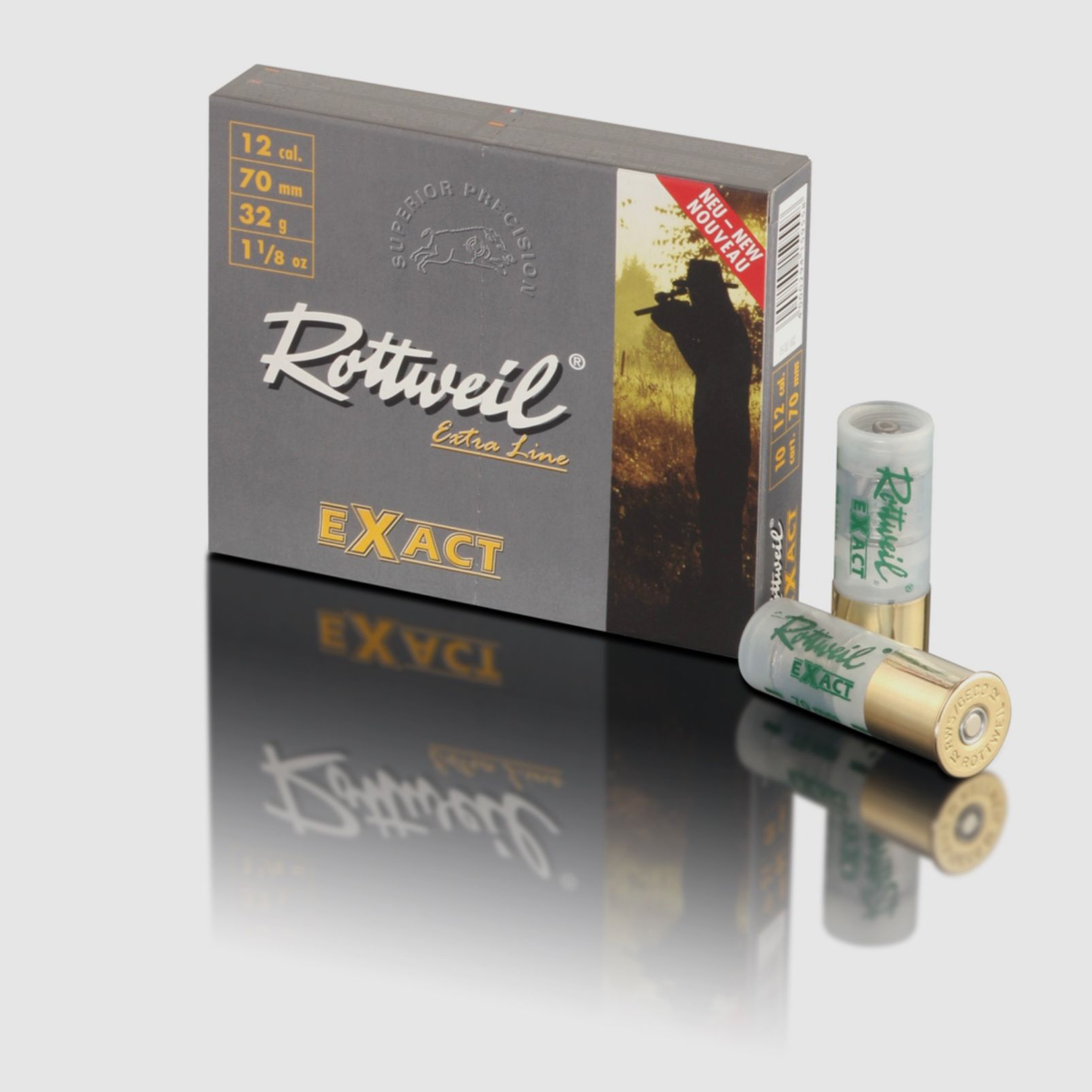 Rottweil 2317051 EXACT 12/70 Flintenlaufgeschoss 32 g