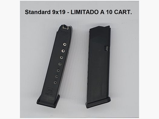 CARGADOR GLOCK 17 LIMITADO 10T.Cal. 9×19