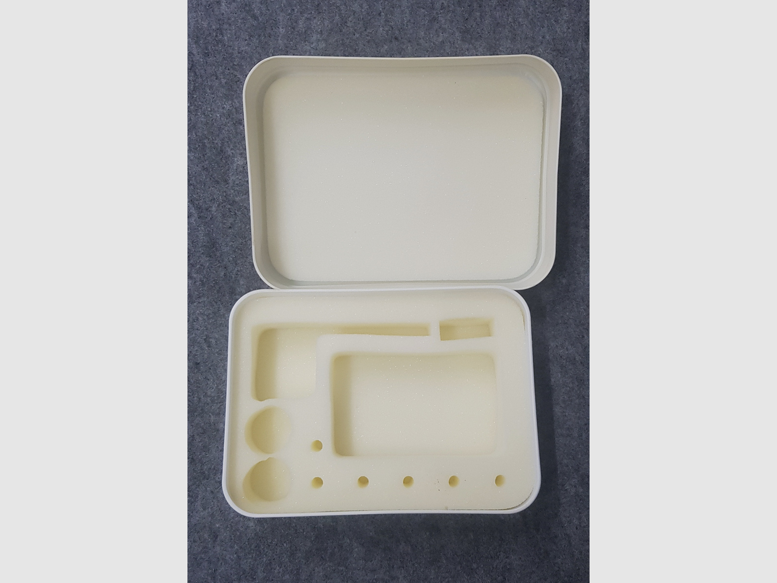 Neuer Original GST Diopterkasten mit Schaumstoffeinlage (ohne Zubehör) KK Haenel M 150 312 MLG 550 Diopter