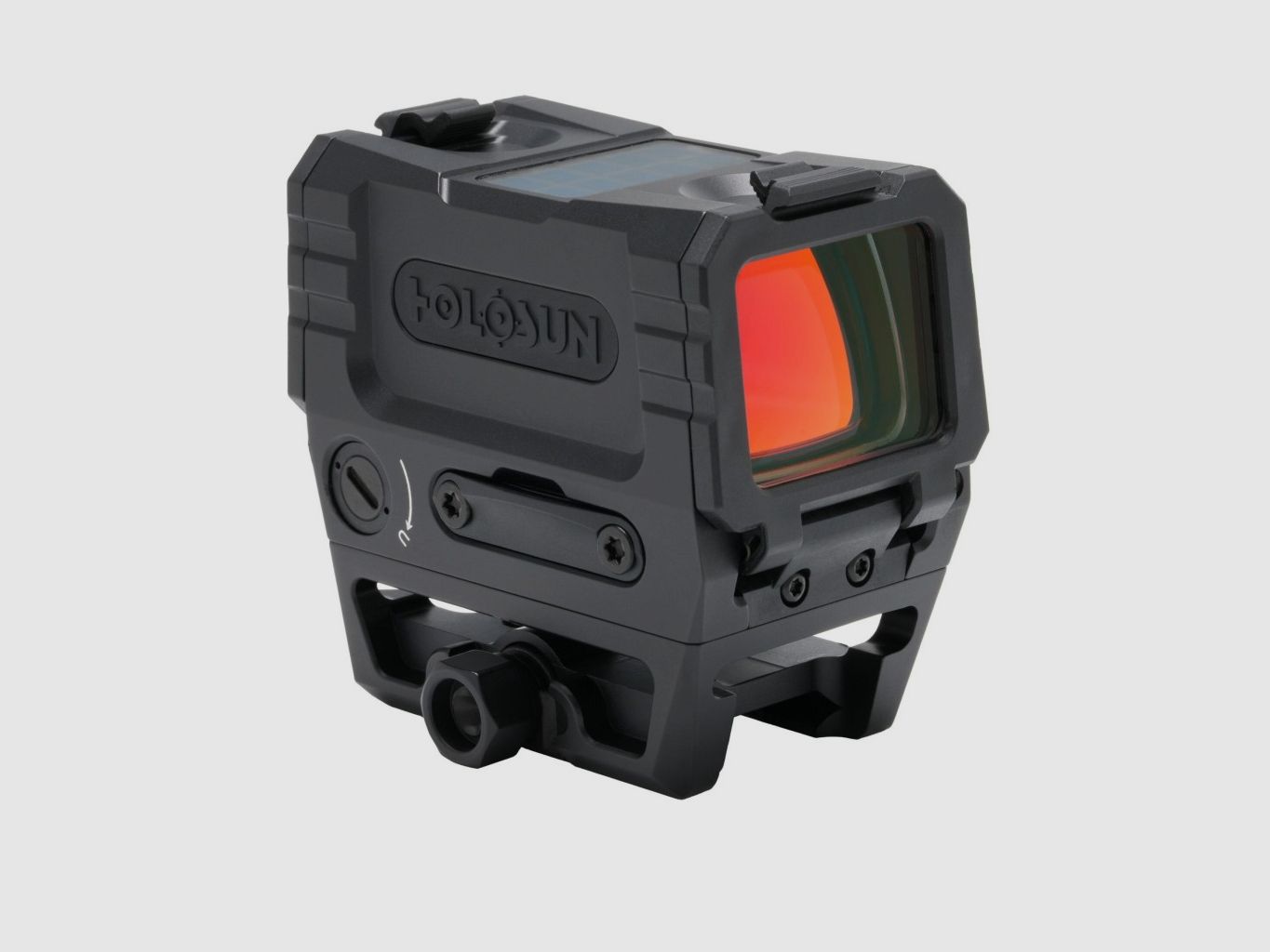 Holosun Reflexvisier AEMS-EVO-GD mit goldenem Wechselabsehen: 2MOA Dot & 65MOA Circledot, Bild 2 von 3