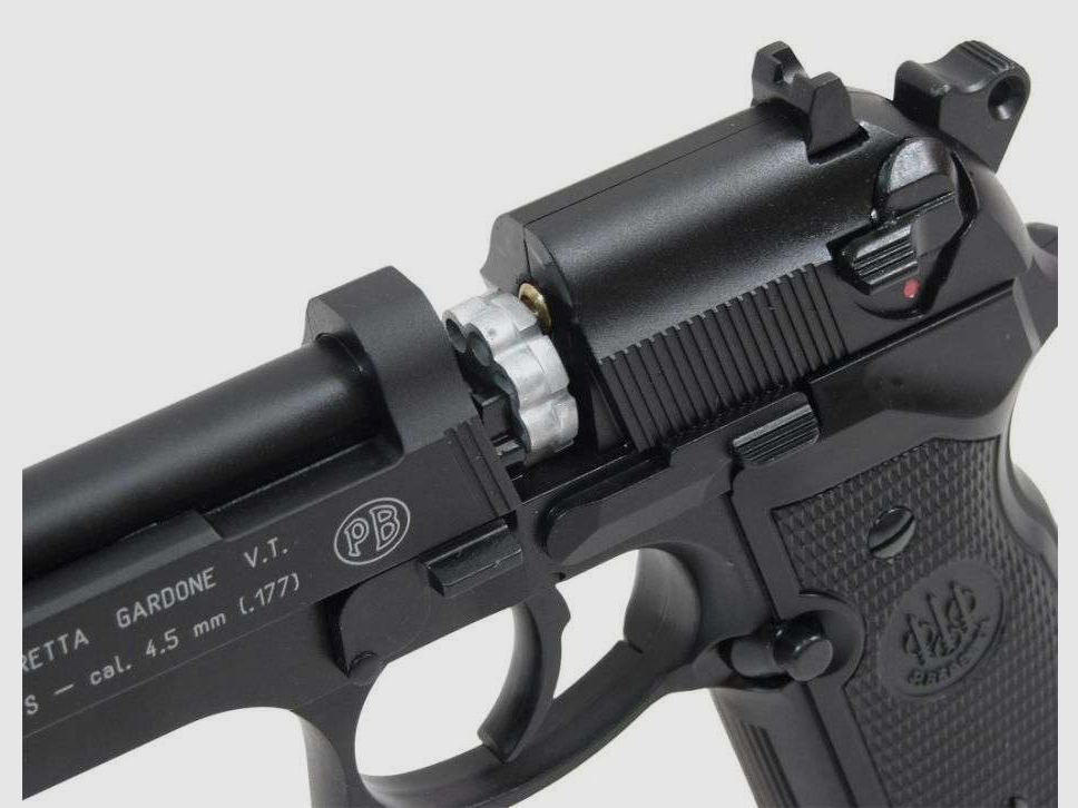 Umarex Beretta 92FS CO2 Schwarz Kal. 4,5, Bild 2 von 4